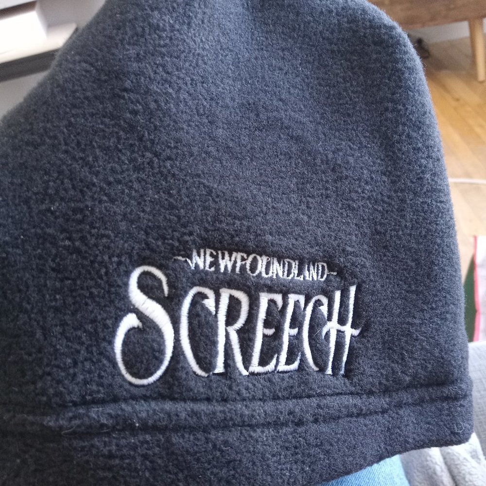 💝 4/$25 💝 Newfoundland Screech Black fleece beanie